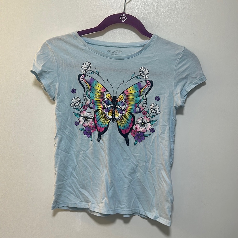 Girls short sleeve shirt size L